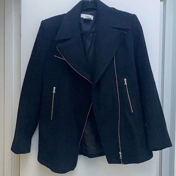 🍁VERTIGO🍁 wool biker/bomber jacket - Picture 1 of 3